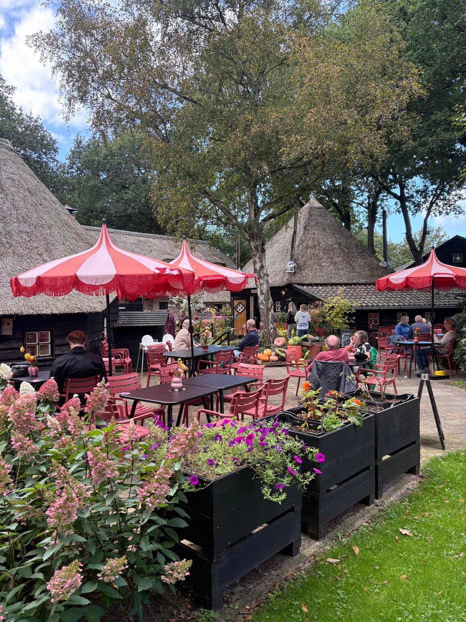 Sfeervolle brasserie bij Pluck Elke Dag in Witharen voor koffie, lunch en high tea